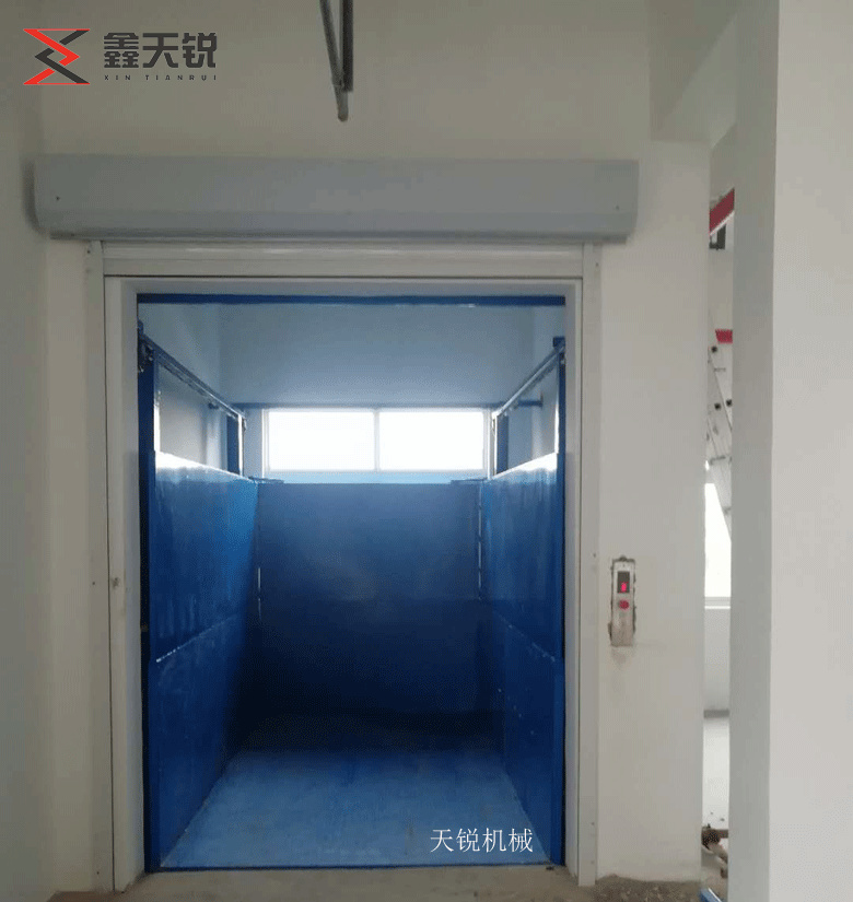 庆阳上货专用导轨式升降货梯